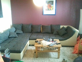 Neues Sofa